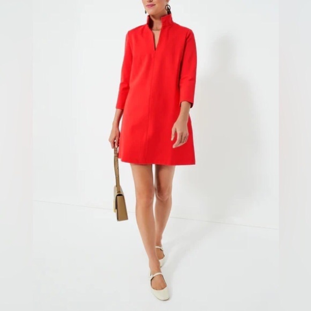 TUCKERNUCK Poppy Red Ponte Clifton Dress size small